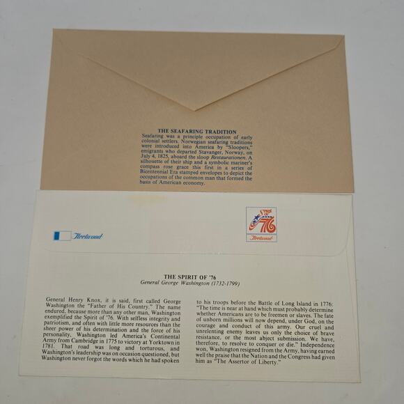 Bicentennial of America's Postal Service First Run Envelope Set of 18 Stamps - Picture 10 of 16